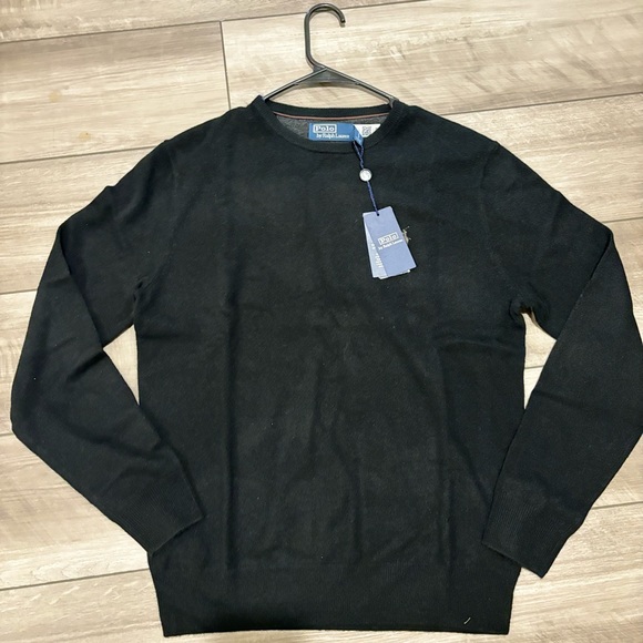 Polo Ralph Lauren Men's Black Crewneck Sweater - Picture 3 of 4